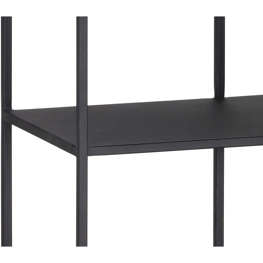 Eiffel Black Bookcase, Large